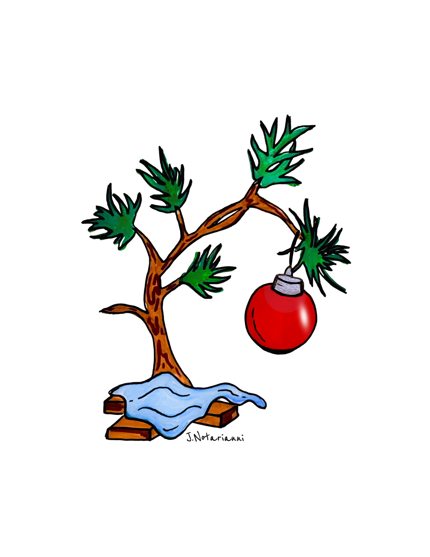 Charlie Brown Xmas Tree