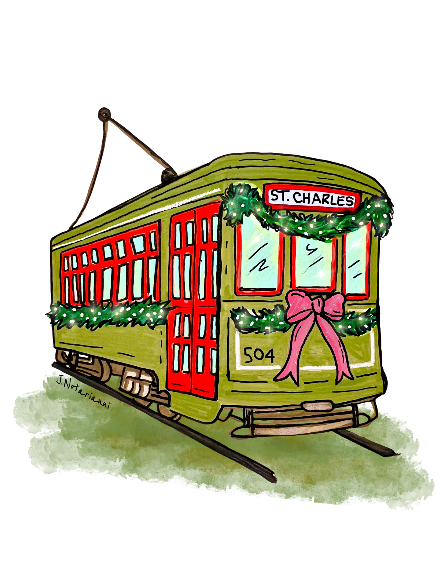 Christmas Streetcar