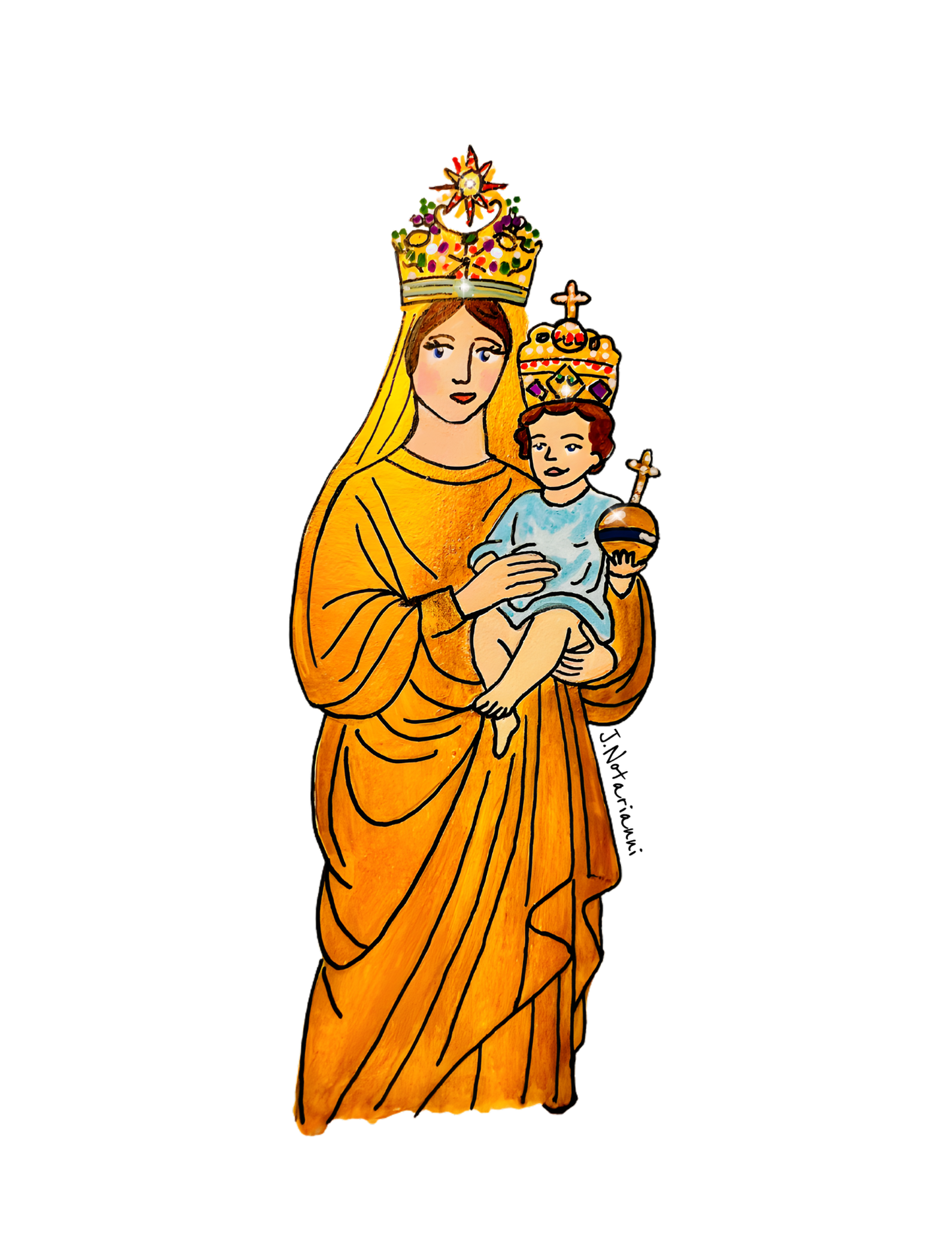 Our Lady of Prompt Succor (Clear)